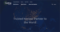 Desktop Screenshot of centrusenergy.com