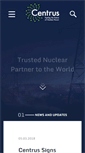 Mobile Screenshot of centrusenergy.com